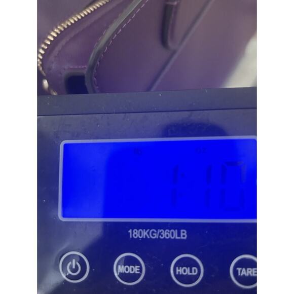 Kate Spade Ripe Plum Madison Saffiano Leather Medium Purple Bag Satchel EUC - Picture 15 of 15